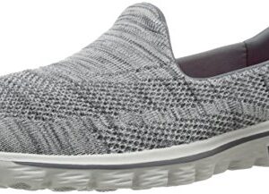 Skechers Performance Women's Go Walk 2 - Hypo Sneaker, Grey, 8 US