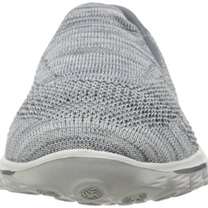 Skechers Performance Women's Go Walk 2 - Hypo Sneaker, Grey, 8 US