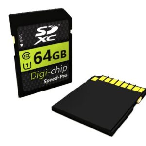 Digi-Chip – 64 GB 64 GB Class 10 SD SDXC MEMORY CARD FOR Nikon Coolpix S9700, P340, P600, P530, S32, S2900, S3700, S6900, S7000, S9900, P610, S33 & COOLPIX P900