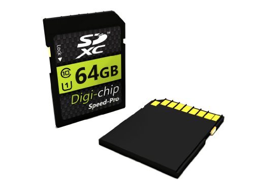 Digi-Chip – 64 GB 64 GB Class 10 SD SDXC MEMORY CARD FOR Nikon Coolpix S9700, P340, P600, P530, S32, S2900, S3700, S6900, S7000, S9900, P610, S33 & COOLPIX P900