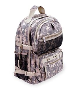 everest oversize digital camo backpack, digital camouflage, one size