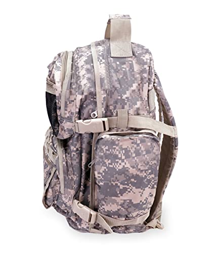 Everest Oversize Digital Camo Backpack, Digital Camouflage, One Size