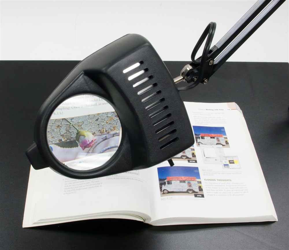 Studio Designs 12308 Magnifying Lamp, 13-watt, Black