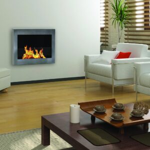 Anywhere Fireplace Indoor Wall Mount Fireplace - SoHo (White-High Gloss) Model