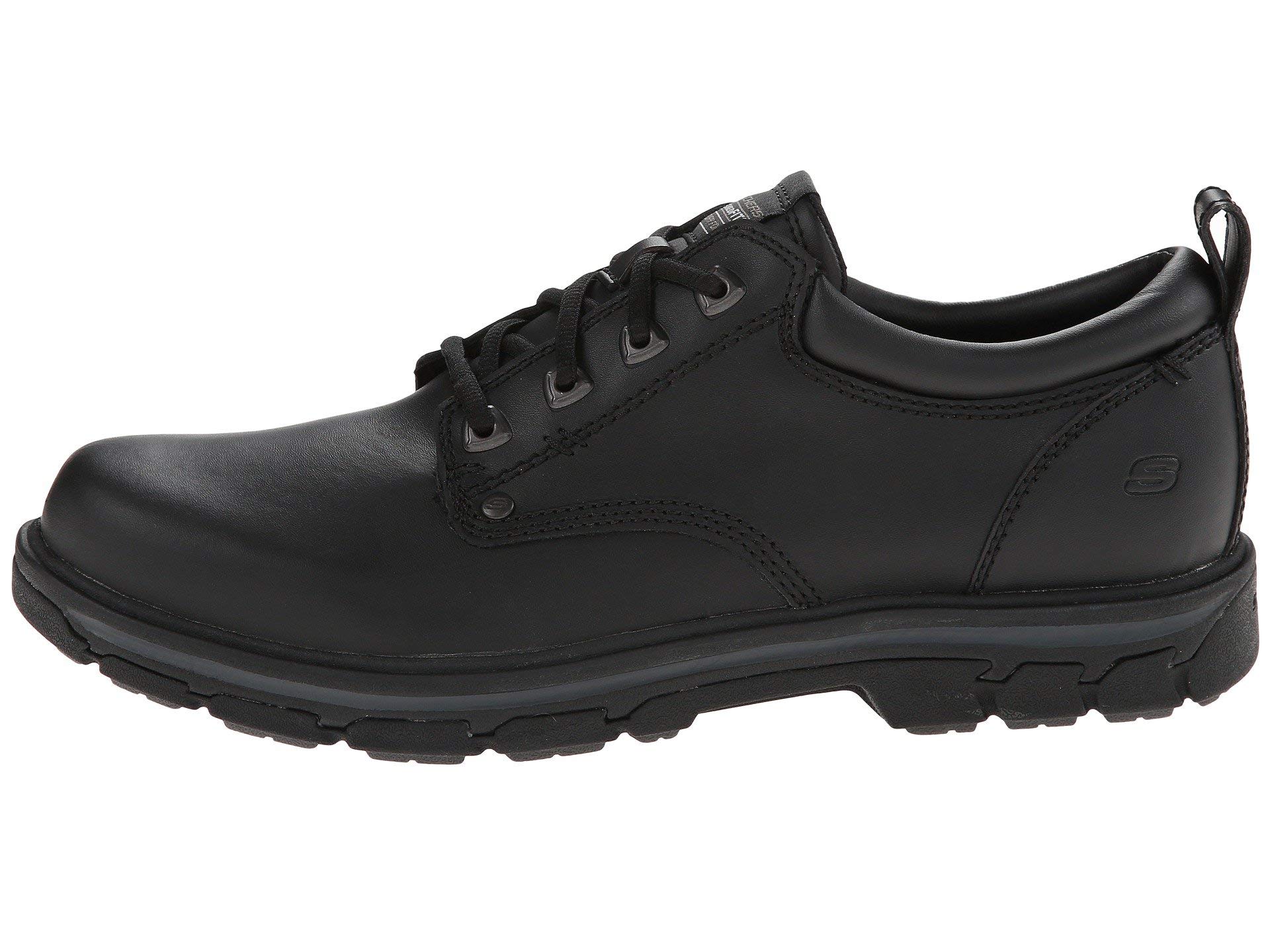 Skechers Men's Segment Rilar Oxford,Black,11.5 M US