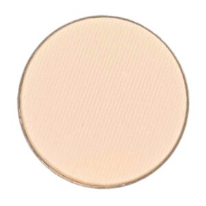 honeybee gardens pressed powder eye shadow single refill, antique, matte pale cream bisque, long-wearing, creaseproof mineral color with botanicals, 1.2g