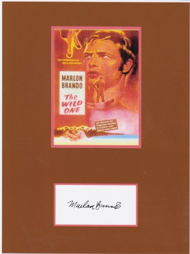 Kirkland Marlon Brando 8 X 10 Autograph Photo on Glossy Photo Paper