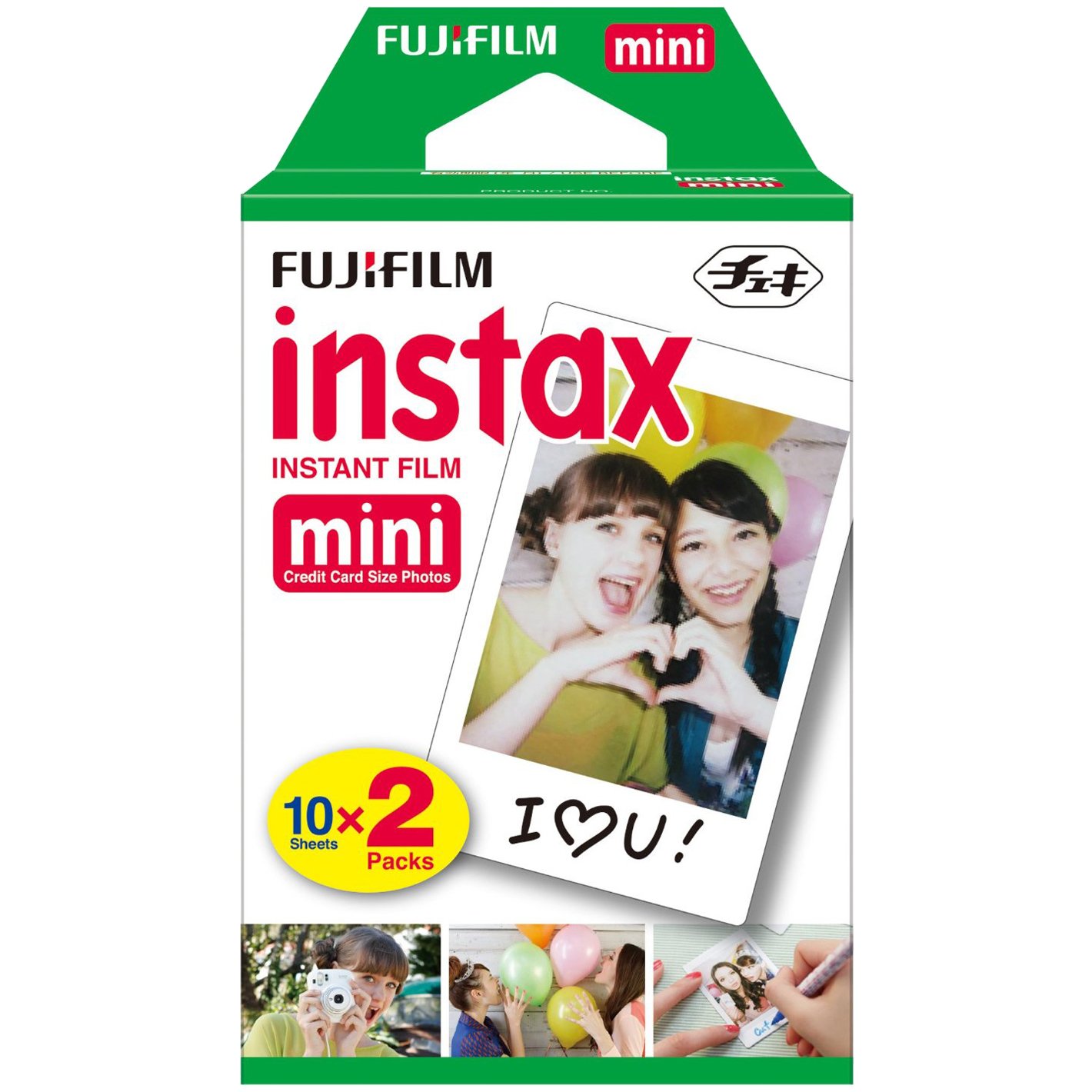 Essentials Bundle for Fujifilm Instax Mini 8, Mini 9, Mini 11, Mini 70 & Mini 90 Instant Film Camera with 40 Twin Color Prints + Case + Cleaning Kit