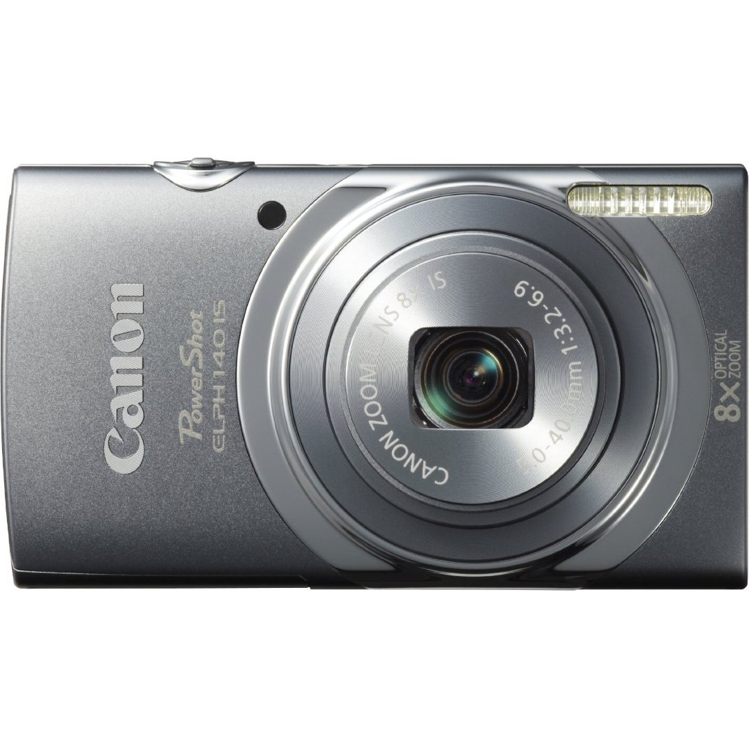 Canon PowerShot ELPH140 is (Gray)