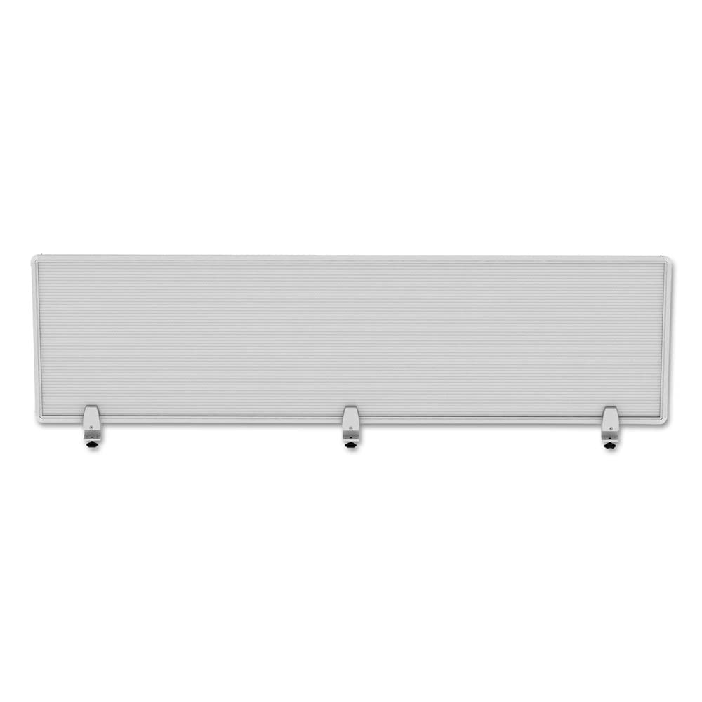 Alera PP6518 Polycarbonate Privacy Panel, 65w x 18h, Silver