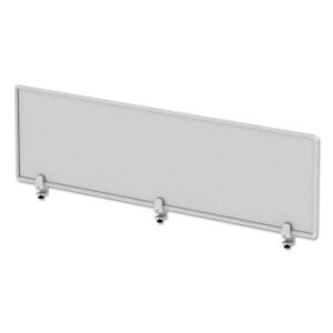 Alera PP6518 Polycarbonate Privacy Panel, 65w x 18h, Silver