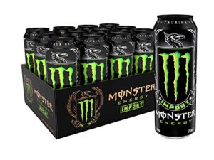 monster energy energy drink import, 18.6 ounce (pack of 12)