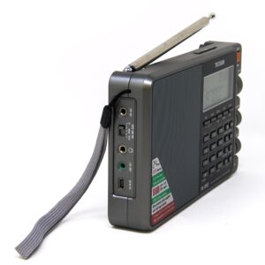 Tecsun PL880 Portable Digital PLL Dual Conversion AM/FM, Longwave & Shortwave Radio with SSB (Single Side Band) Reception, Color Silver