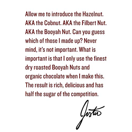 Justin's Chocolate Hazelnut & Almond Butter Squeeze Pack, Organic Cocoa, Gluten-free, Responsibly Sourced, Packaging May Vary, 1.15 Ounce (Pack of 10)