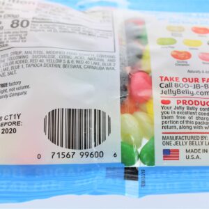 Jelly Belly Sugar Free Assorted Flavor Jelly Beans 2.8 oz Bag (3 Pack)