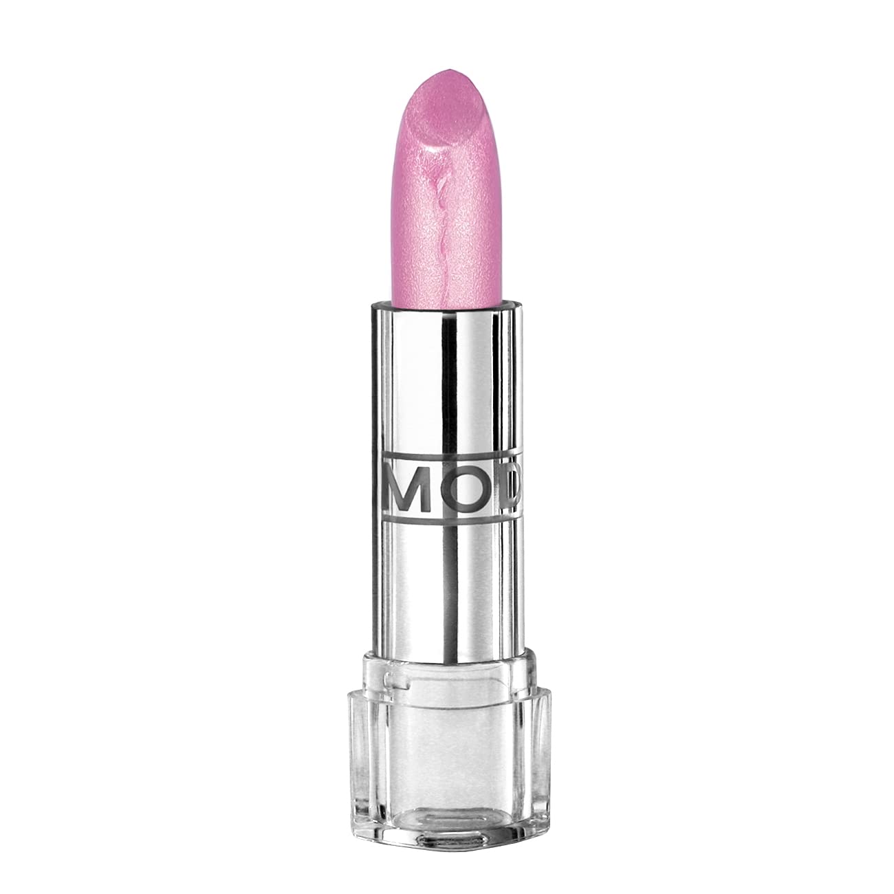 MODE Lustre Lipstick Frost 66 Ultra Frosty Baby Pink Frosted Pearl Hydrating Pigment Rich Creamy Lip Color, Nourishing Natural Skincare Fruit Oils, Organic Shea Butter, Cruelty Free