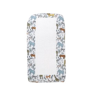 dwellstudio changing pad cover, safari