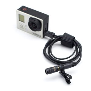 EDUTIGE ETM-001 Microphone - Omnidirectional 3.5mm 3-Pole(TRS) Microphone for GoPro, DSLR, Mirrorless Camera or Digital Audio Recorder