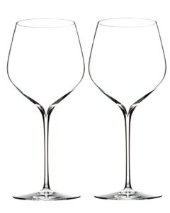 waterford elegance cabernet sauvignon wine glass, pair