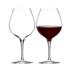 waterford elegance merlot wine glass, pair