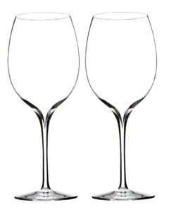 waterford elegance pinot gris/grigio wine glass pair