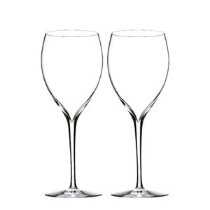 waterford elegance sauvignon blanc wine glass, pair