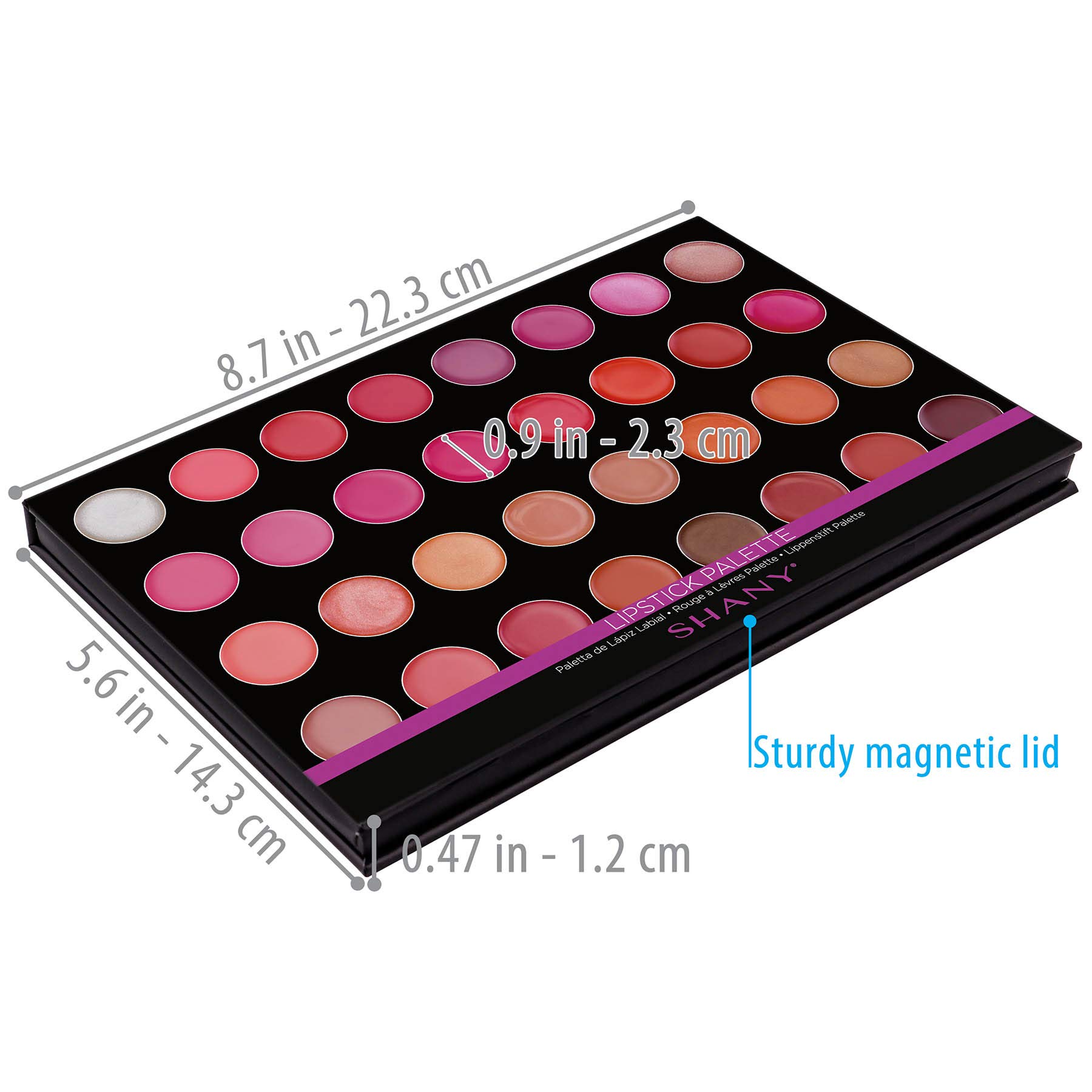 SHANY The Masterpiece 32 Color Lipstick Lip Gloss Sheer Lip Palette - THAT FIRST KISS
