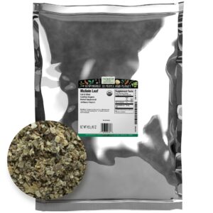 frontier co-op mullein leaf tea, 16 oz kosher bag - for tea, extracts, capsules