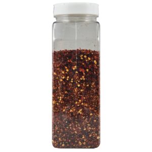 Spice Classics Crushed Red Pepper, 12 oz - One 12 Ounce Container of Dried and Crushed Red Chili Pepper Flakes Great for Pizza, Chowder, Seafood, and Pasta