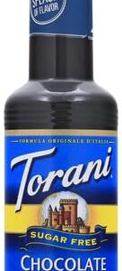 Torani Chocolate Syrup, Sugar Free, Kosher, 12.7 Fluid Ounce (Pack of 4)
