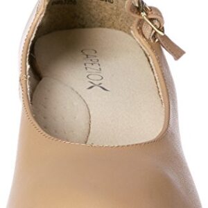 Capezio womens 2" Student Footlight Character Dance Shoe, Caramel, 7 Wide US