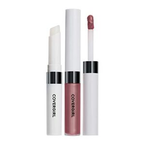 covergirl outlast all-day lip color with topcoat, twilight coffee