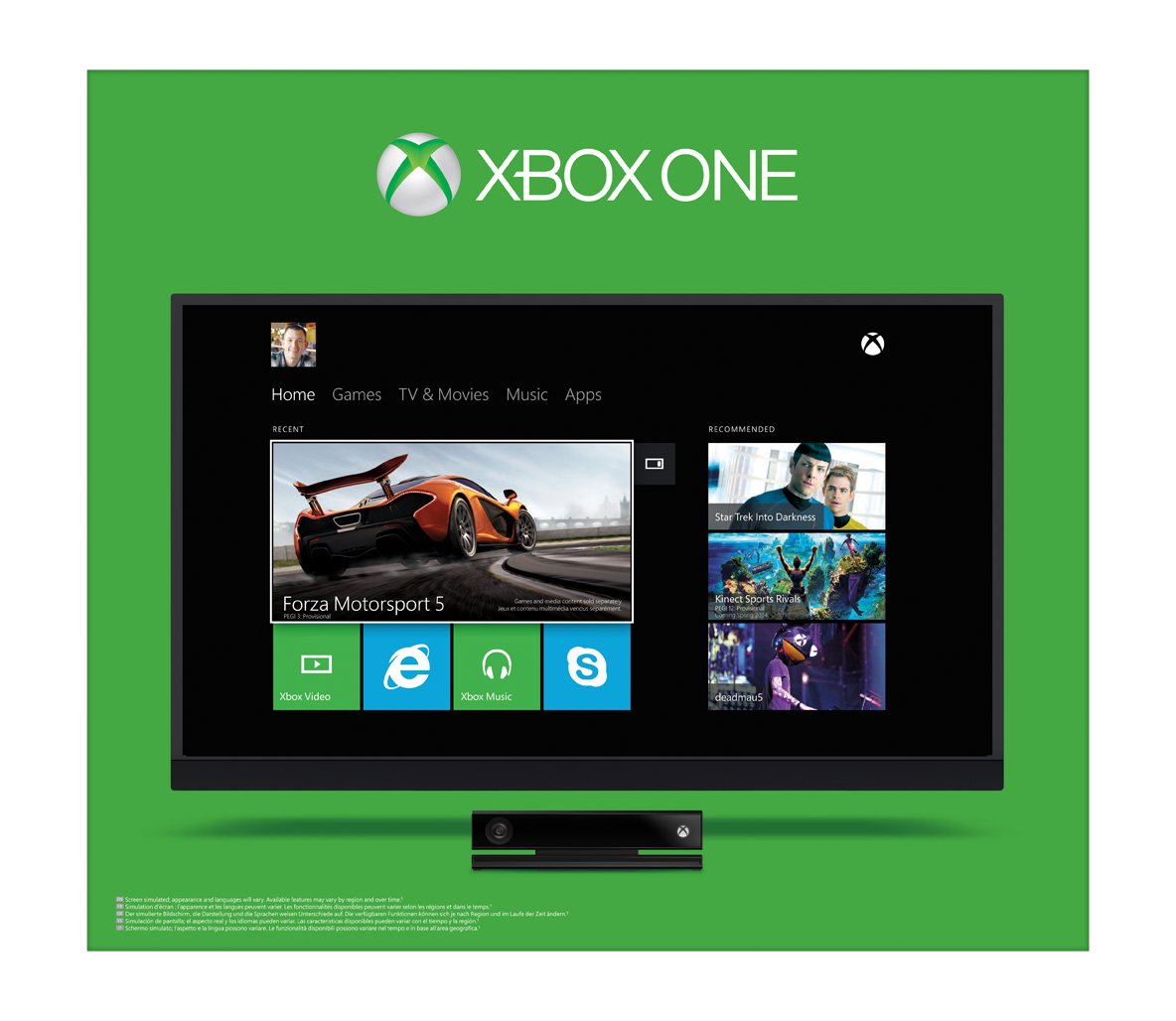 Microsoft Xbox One 500 GB Console - Black