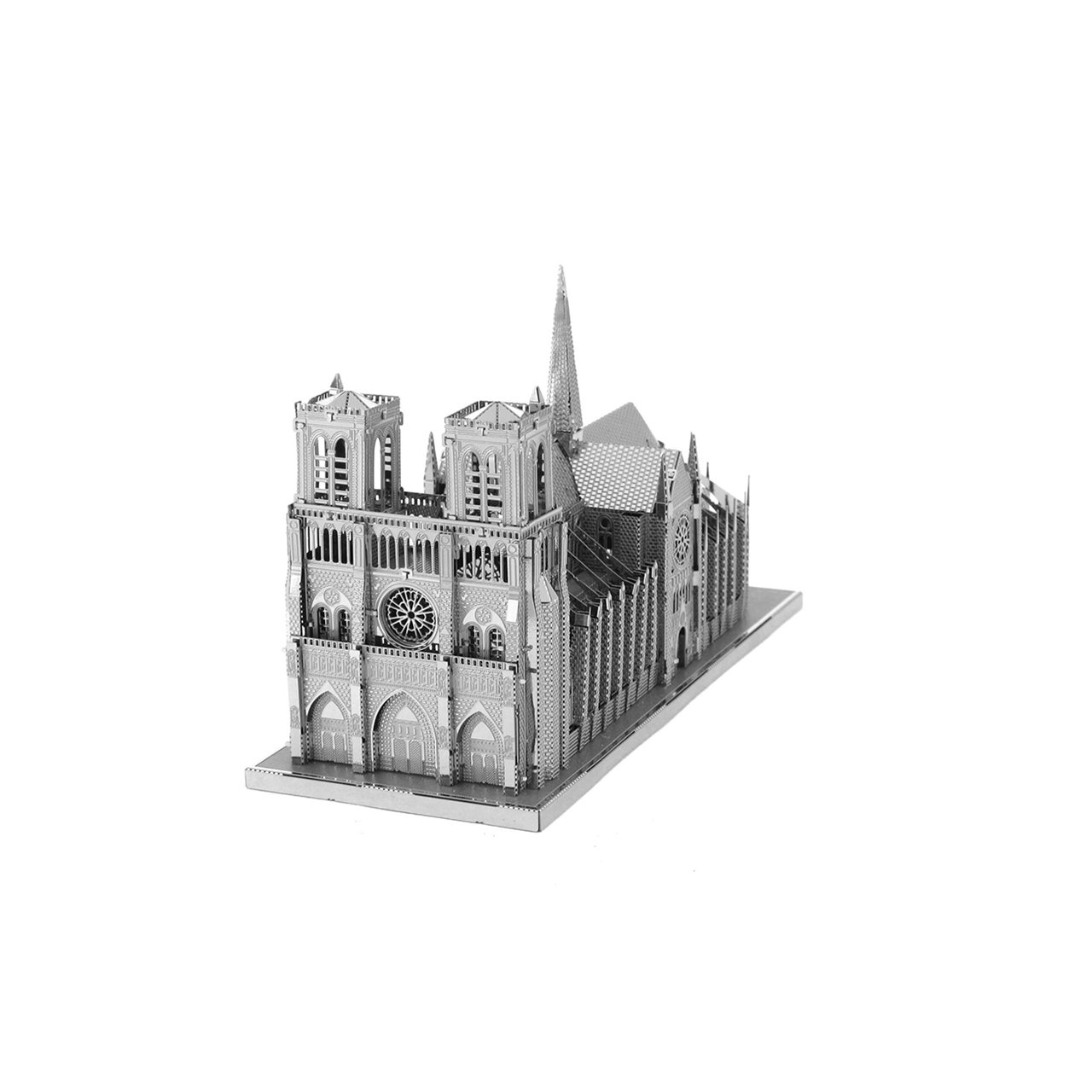 Metal Earth Fascinations Premium Series Notre Dame Cathedral 3D Metal Model Kit