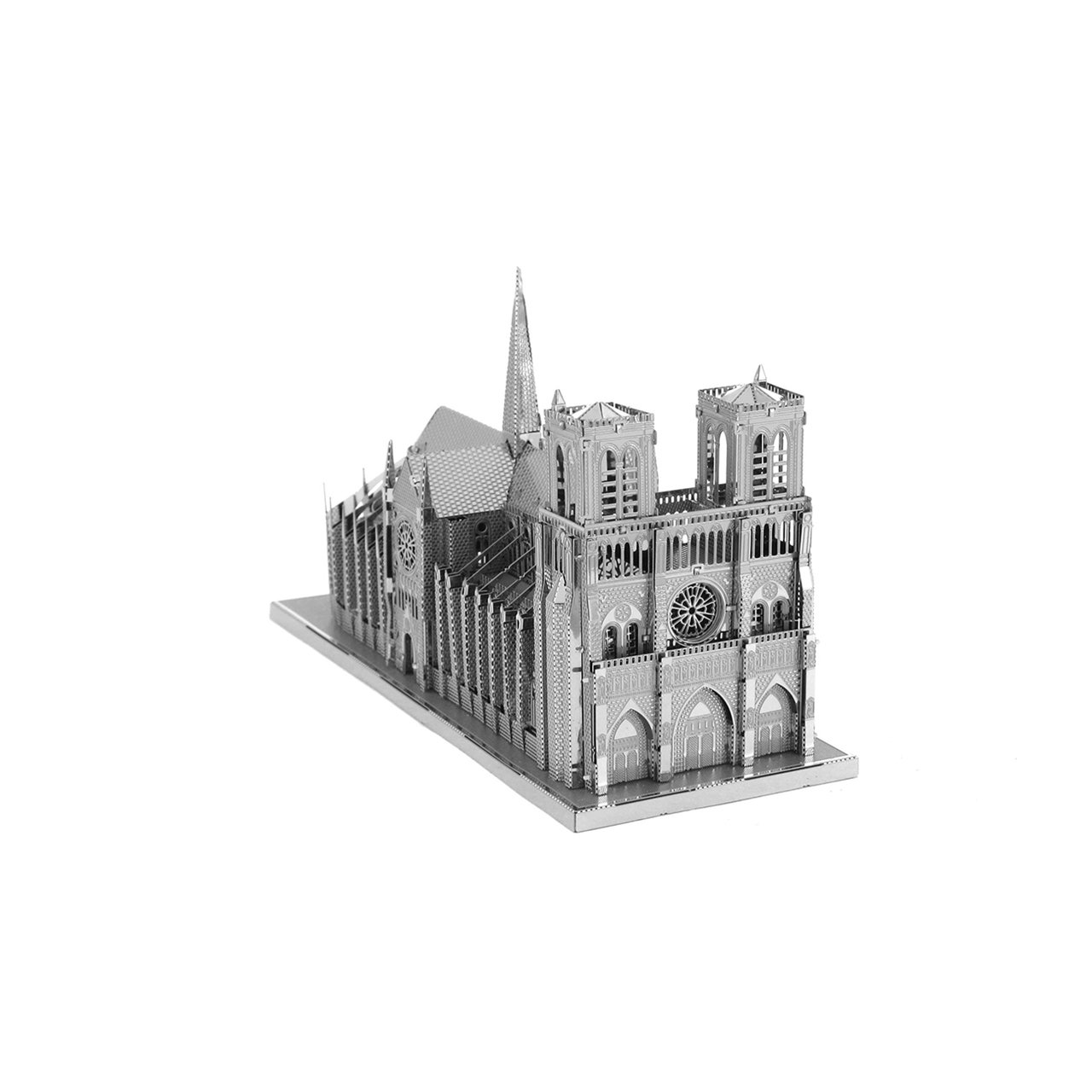 Metal Earth Fascinations Premium Series Notre Dame Cathedral 3D Metal Model Kit