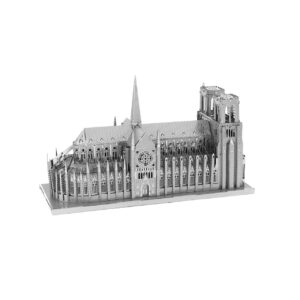 Metal Earth Fascinations Premium Series Notre Dame Cathedral 3D Metal Model Kit