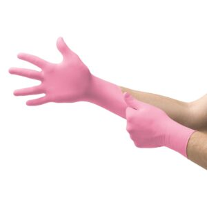ansell perry 6034512 microtouch nitrafree gloves medium 100/bx