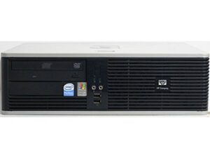 hp computer desktop core 2 duo 1.8ghz, windows 7 professional, dvd drive, new 1gb ram, 80gb hard drive, new keyboard mouse-(certified reconditioned)