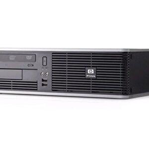 HP Computer Desktop Core 2 Duo 1.8GHz, Windows 7 Professional, DVD Drive, New 1GB RAM, 80GB Hard Drive, New Keyboard Mouse-(Certified Reconditioned)