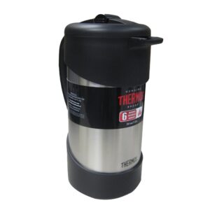 thermos nci1000ss4 vacuum insulated stainless steel gourmet coffee press, 34-ounce, 9.2"x 6.9"x 4.3"