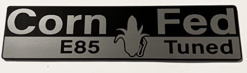 E85 Ethanol Corn Fed Husk Emblem Stick Anywhere