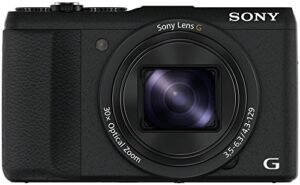 sony dsc-hx60v digital still camera cyber-shot, black - international version (no warranty)