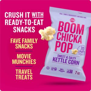 Angie's Boomchickapop, Sweet And Salty Kettle Corn Popcorn, 7 Oz