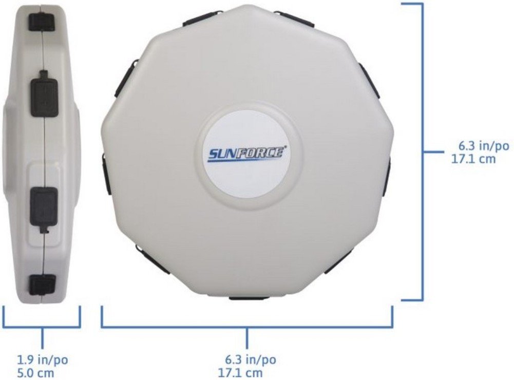 Sunforce 59058 8-in-1 Solar Panel Hub