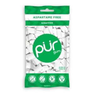 Pur Gum Variety Pack - Peppermint, Pomegranate Mint, Spearmint and Wintergreen - 55 Pieces each