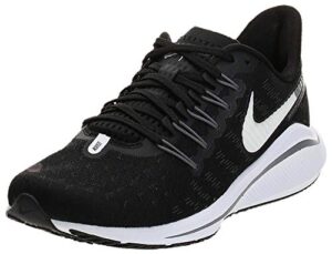 nike women's air zoom vomero 14 running shoe, black/thunder grey/white, size 7.5