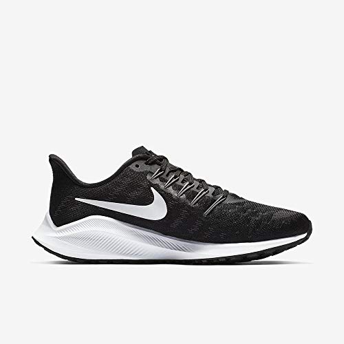 Nike Women's Air Zoom Vomero 14 Running Shoe, Black/Thunder Grey/White, Size 7.5