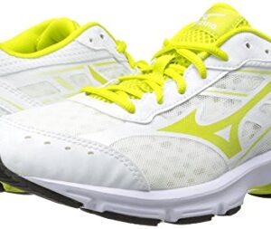 Mizuno Usa Mens Women's Wave Unite 2 woms wh-Opt-w, White Optic/Sulphur, 10 M US