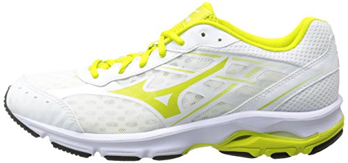 Mizuno Usa Mens Women's Wave Unite 2 woms wh-Opt-w, White Optic/Sulphur, 10 M US