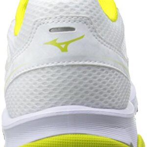 Mizuno Usa Mens Women's Wave Unite 2 woms wh-Opt-w, White Optic/Sulphur, 10 M US